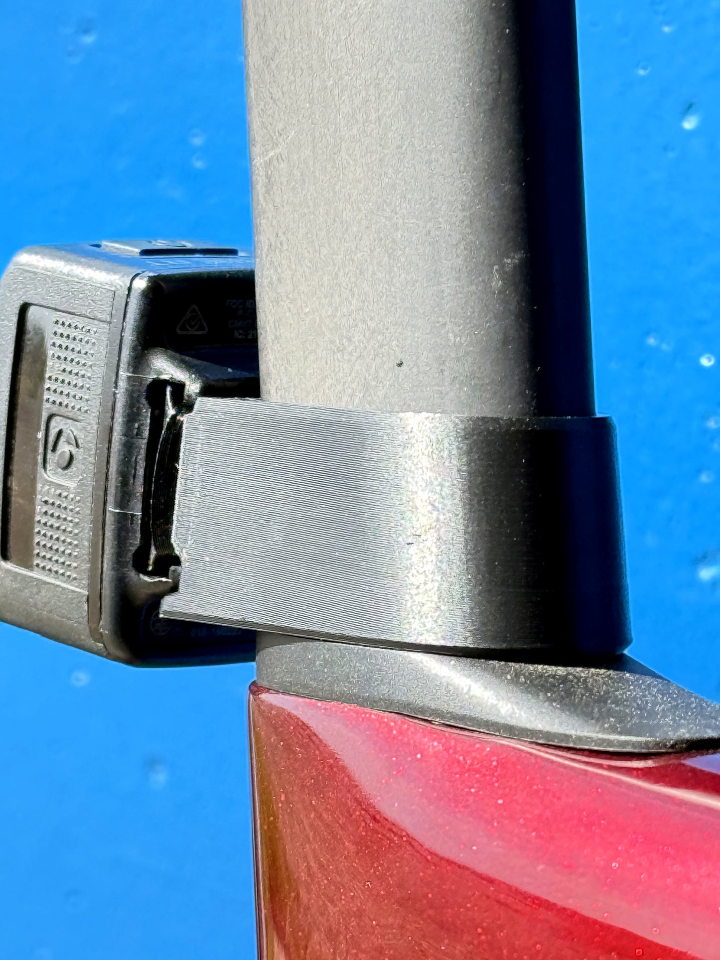 Tarmac SL8 シートポストマウント（Bontrager Flare RT用）
