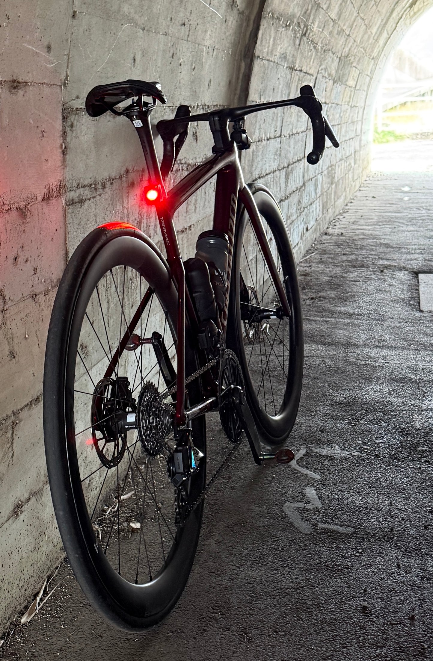 Tarmac SL8 シートポストマウント（Bontrager Flare RT用）